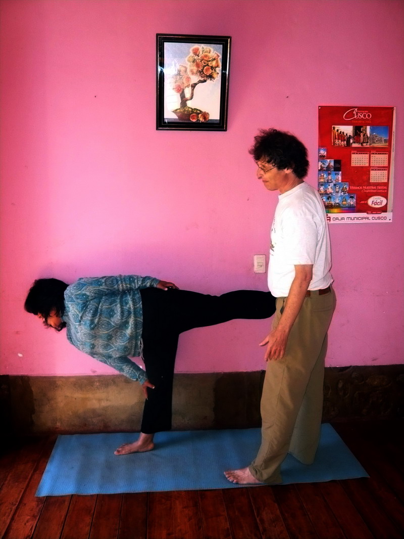 Housemother in Arda Chandrasana